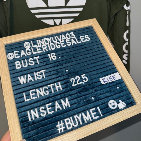 EUC Adidas Long Sleeve Originals Shirt Olive Green Size XS - Picture 8 of 8